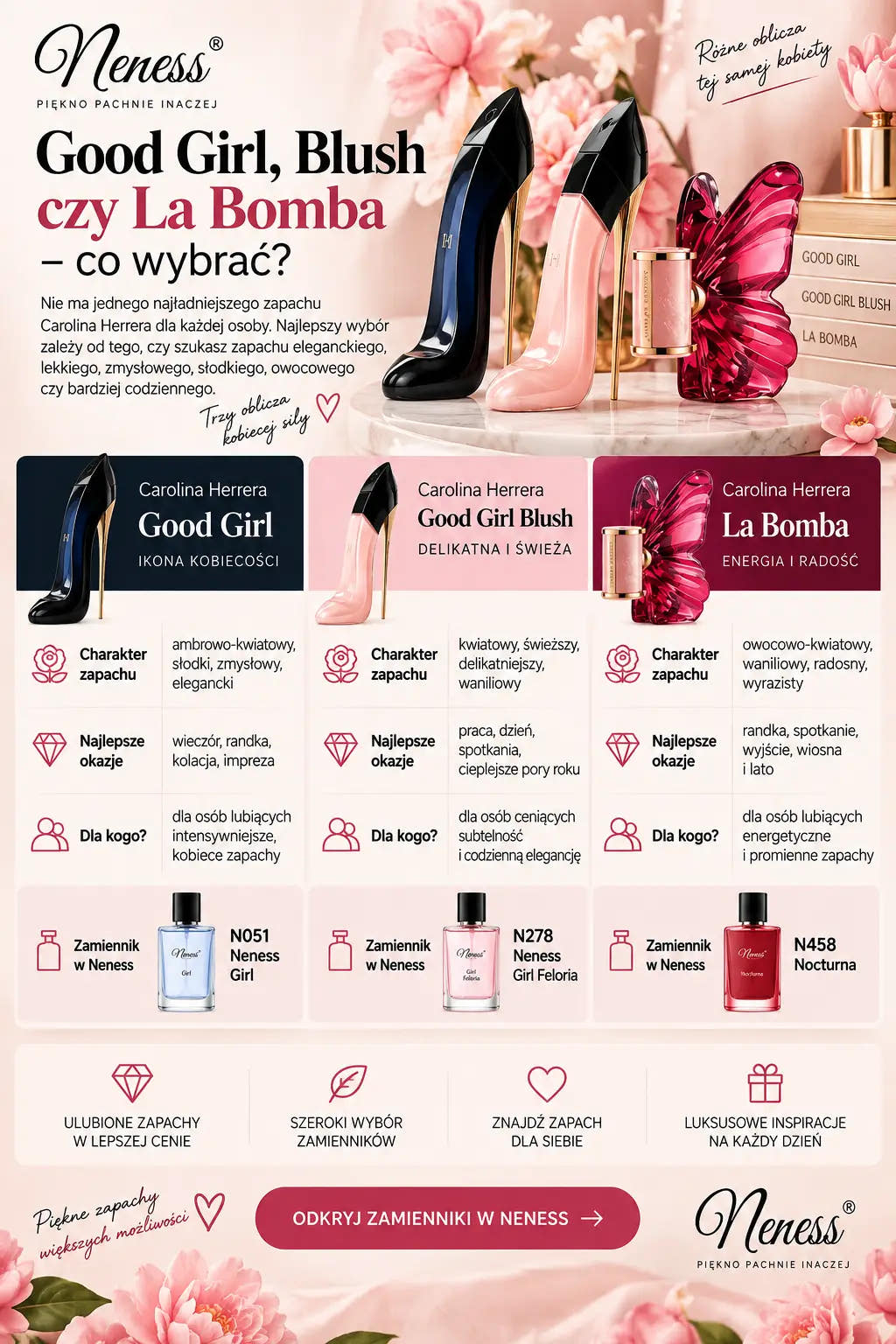 Good Girl, Blush czy La Bomba - co wybrać?