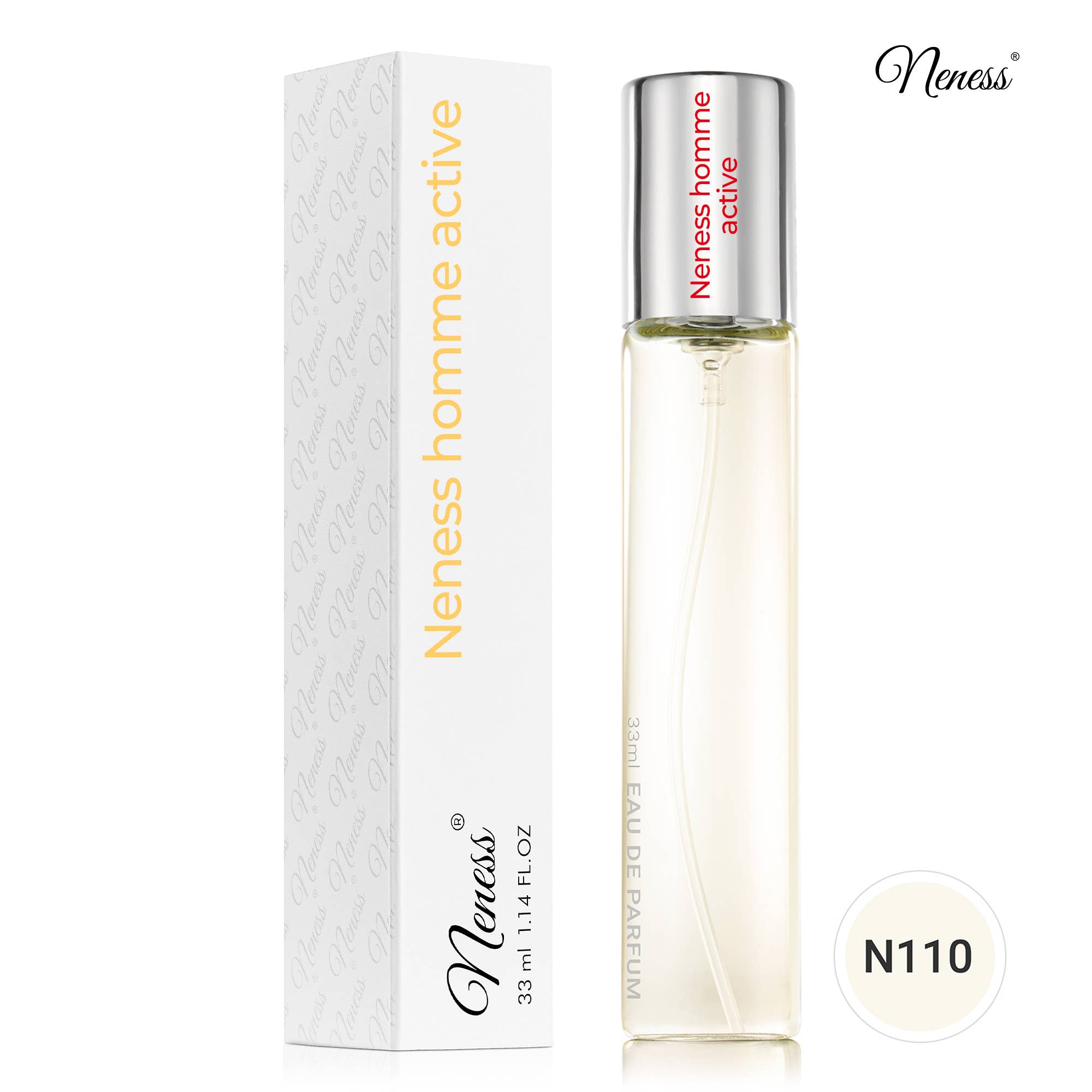 N110 - Neness Homme Active 33 ml - zamiennik Christian Dior Homme Sport