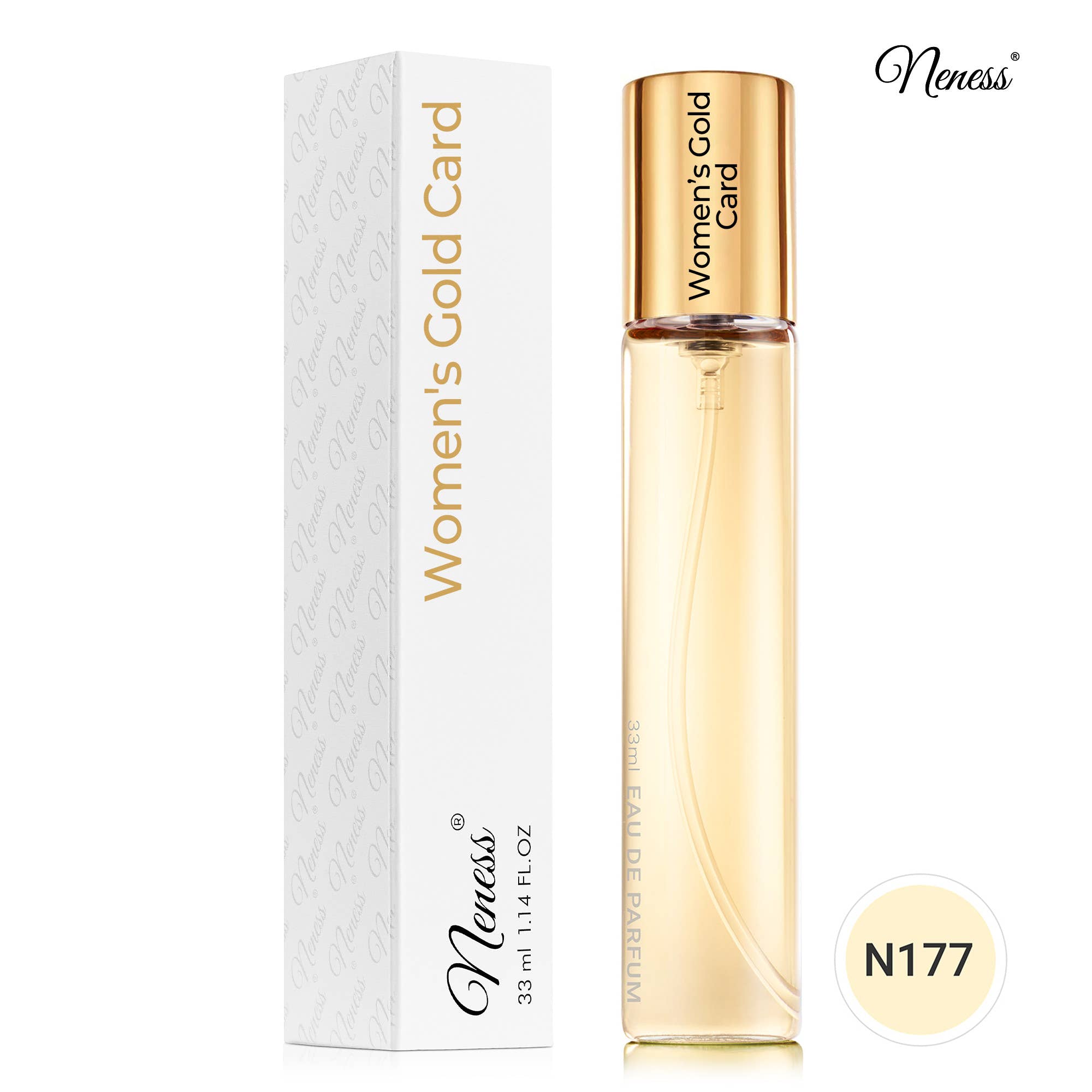N177 - Women's Gold Card 33 ml - zamiennik Paco Rabanne Lady Million