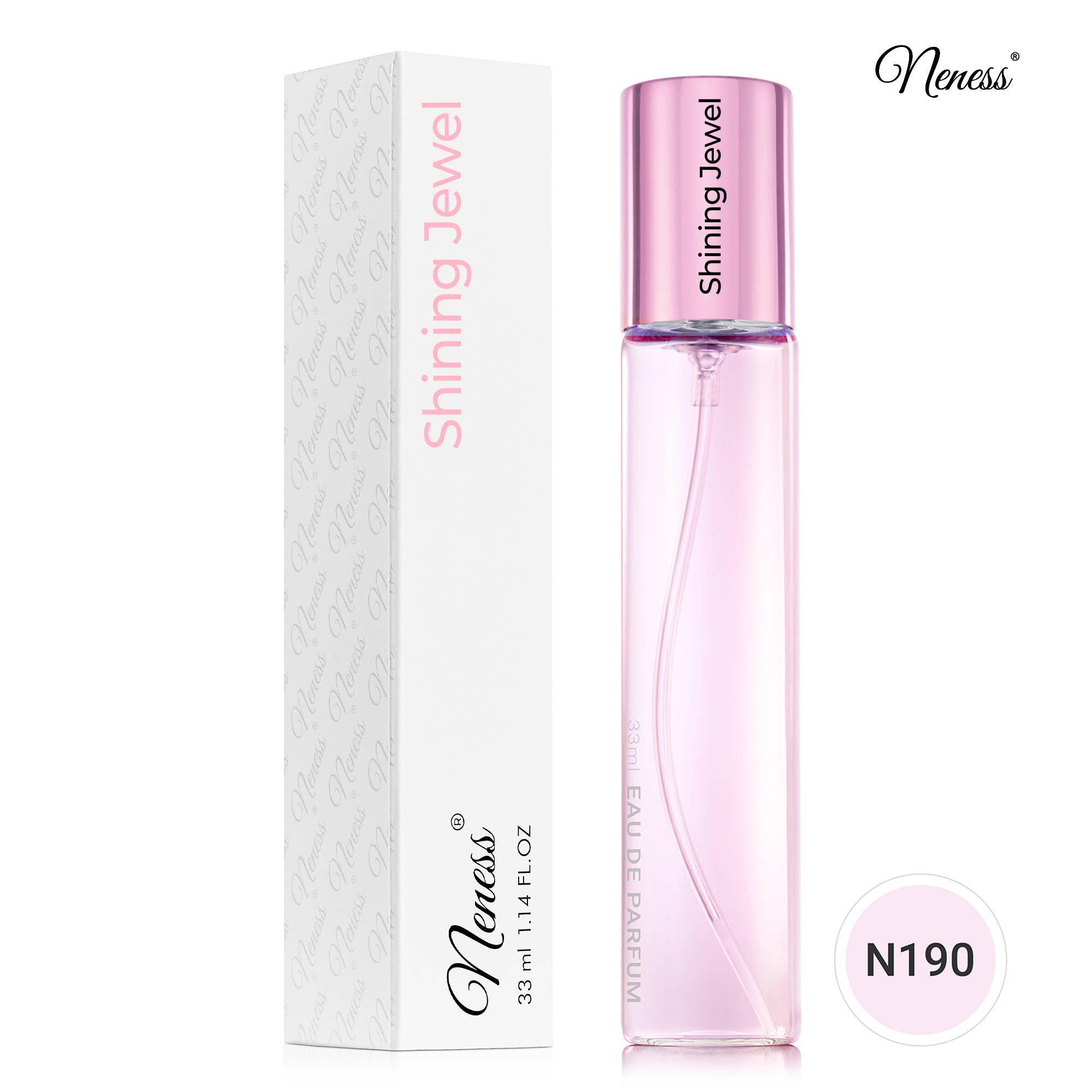 N190 - Shining Jewel 33 ml - zamiennik Versace Bright Crystal