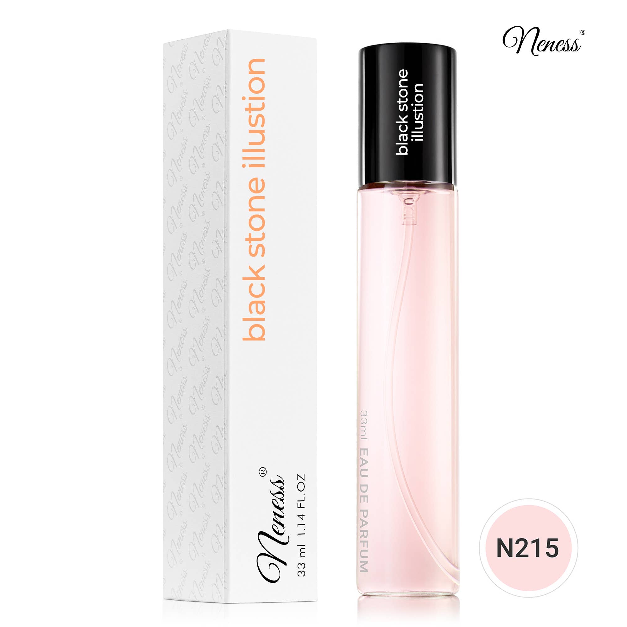N215 - Black Stone Illusion 33 ml - zamiennik YSL Black Opium Storm Illusion