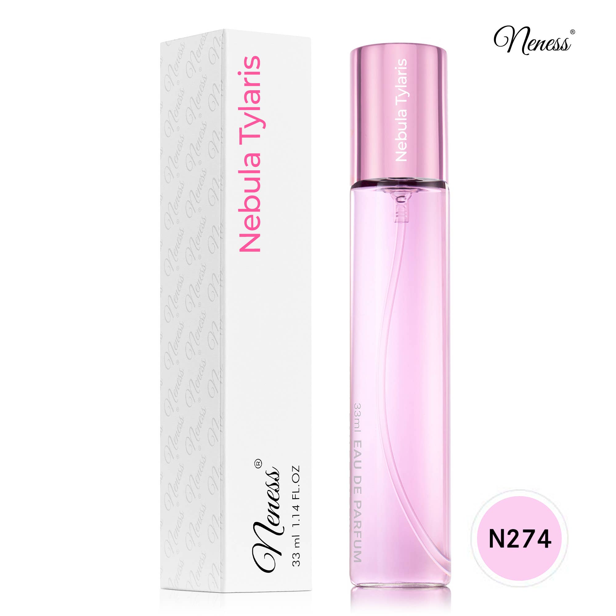 N274 - Neness Nebula Tylaris 33 ml - zamiennik Ariana Grande Cloud Pink