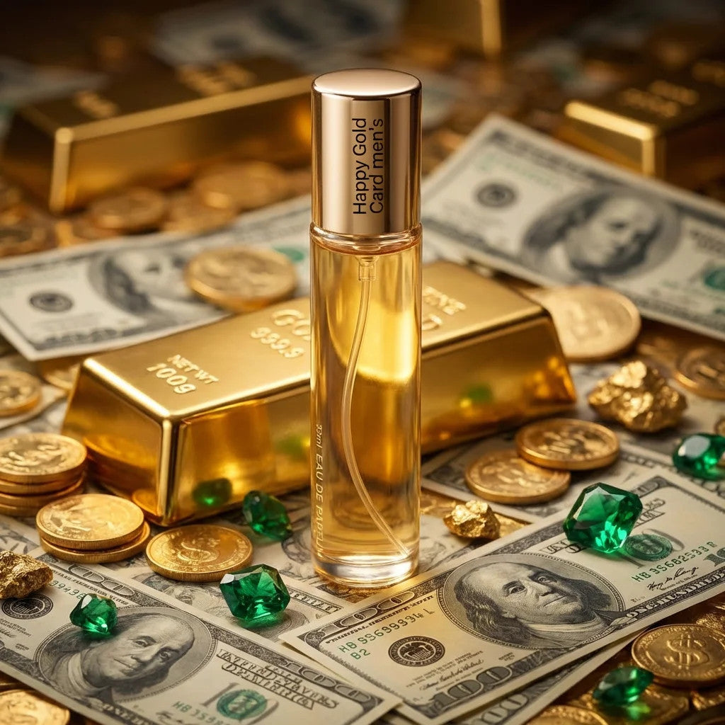 N388 - Happy Gold Card Men's 33 ml - zamiennik Pacco Rabane 1 Million Lucky