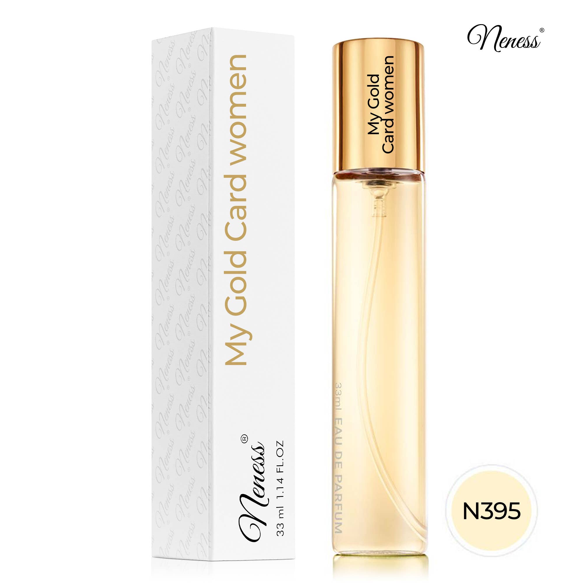 N395 - My Gold Card Women 33 ml - zamiennik Pacco Rabane Lady Million Privee