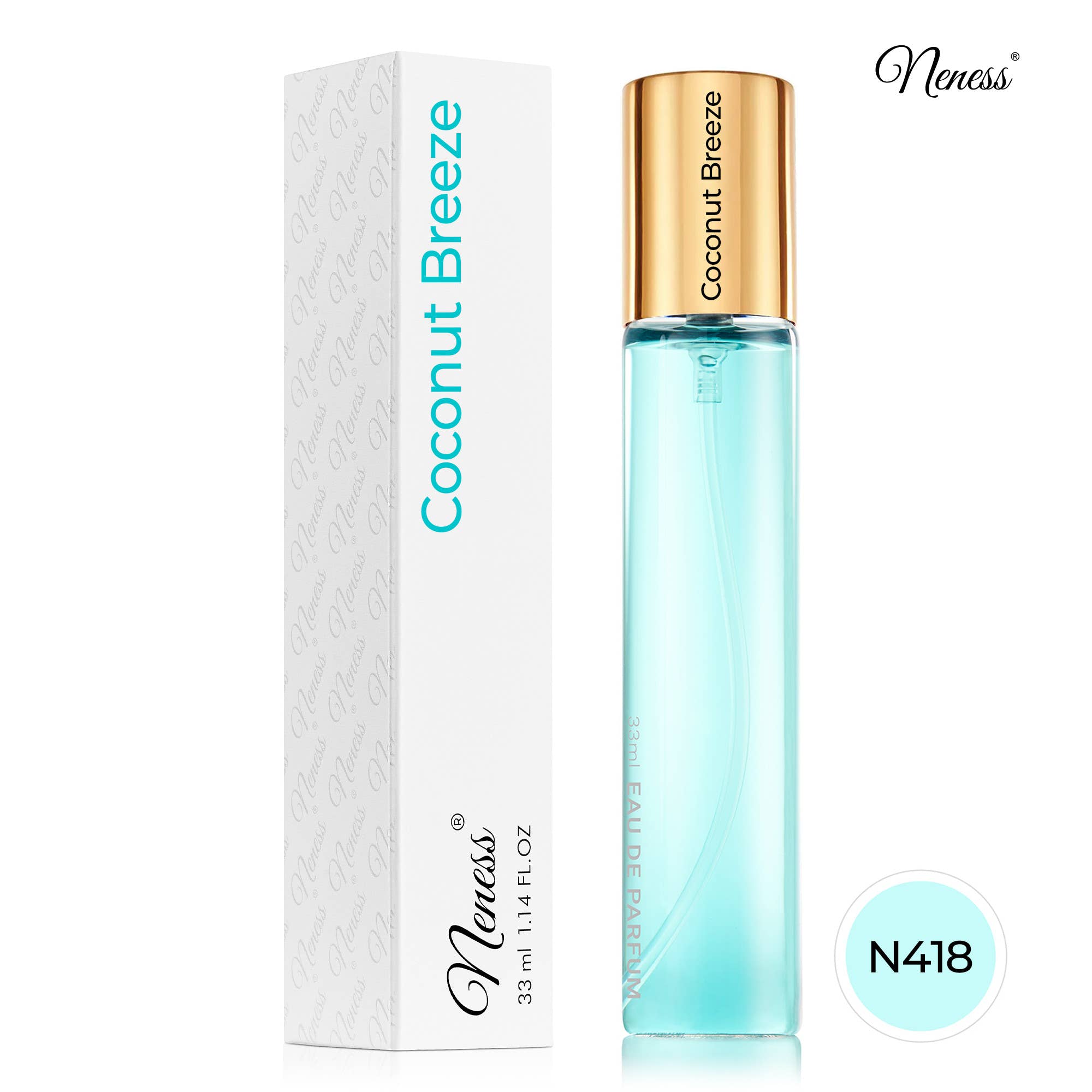 N418 - Coconut Breeze 33 ml - zamiennik Kayali Maldives In A Bottle Ylang Coco 20