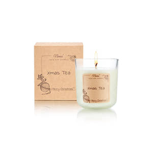 Świeca zapachowa Neness® - Xmas Tea - 100% sojowa świeca o aromacie zimowej, świątecznej herbaty 